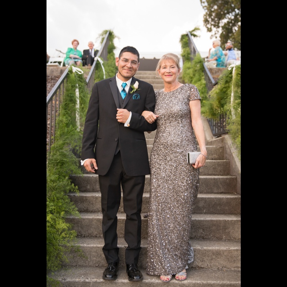 Adrianna Papell Mother of the Bride Gown.